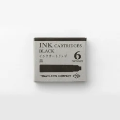 Traveler's Notebook Traveler's Company - Fountain Pen Ink - Cartridge - Black