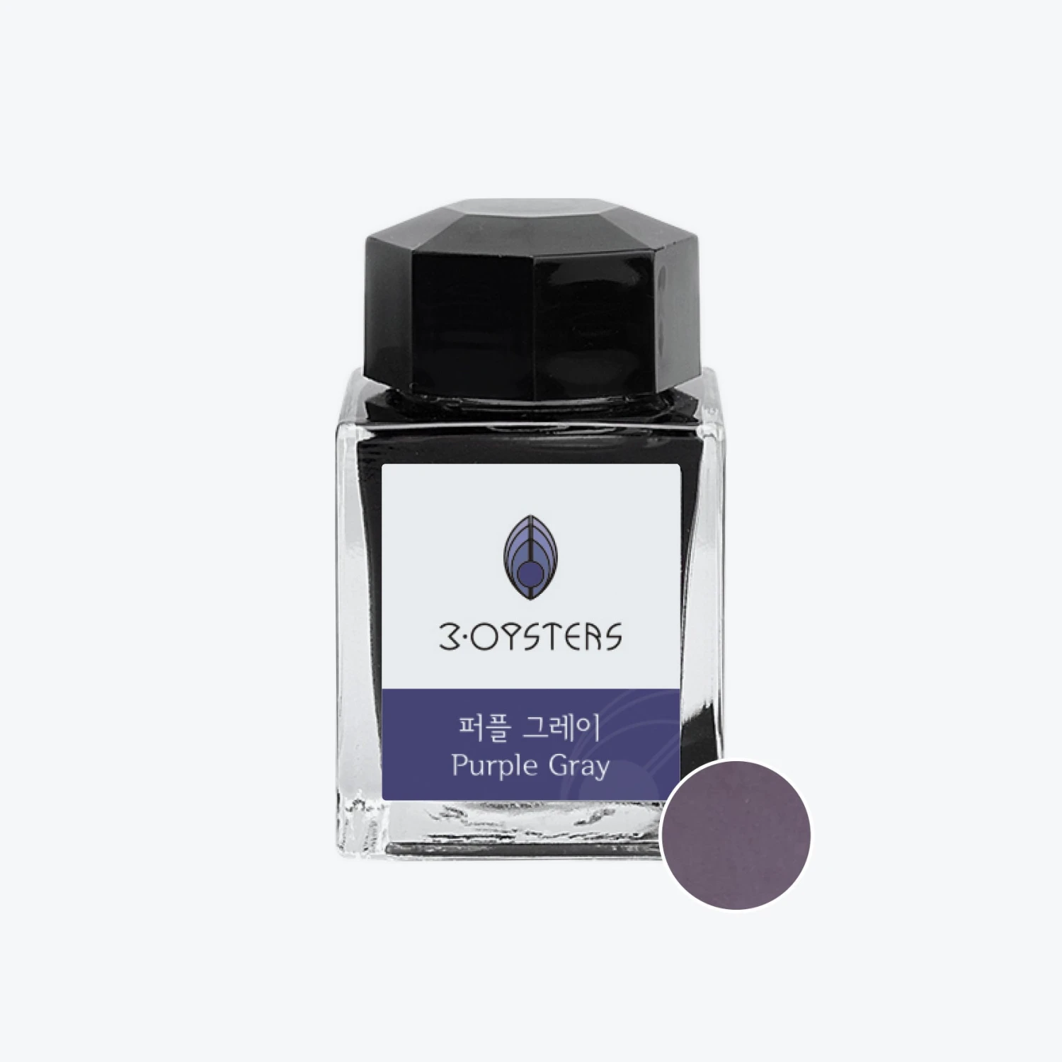 3Oysters-Fountain-Pen-Ink-Delicious-9.jpg 3Oysters - Fountain Pen Ink - Delicious - Purple Gray Fountain Pen Inks