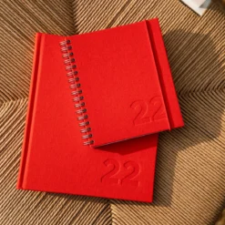 Diaries Bookbinders Design - 2022 Diary - Hardcover - Regular - Red