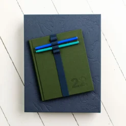 Bookbinders Design - 2022 Diary - Hardcover - Regular - Forest Green