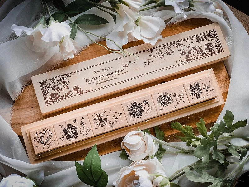 800x0_18.jpg Planner Stamps Meow Illustration - Stamp Set - Fly, Fly, My Little Petal