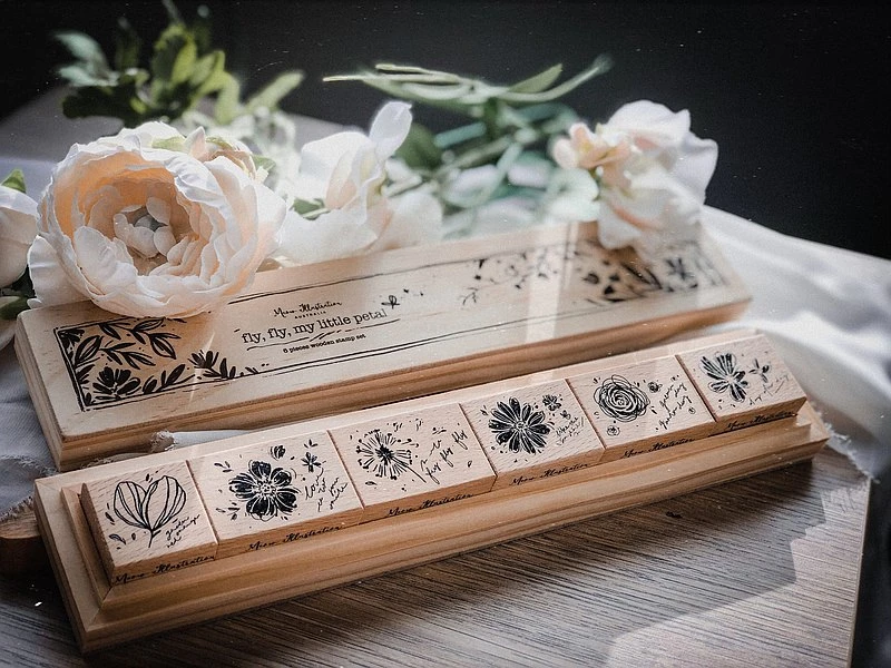 800x0_20.jpg Planner Stamps Meow Illustration - Stamp Set - Fly, Fly, My Little Petal