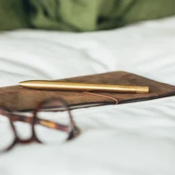 Rollerball Pens Ajoto - Rollerball Pen - Brass - Natural Brushed 5 Rollerball Pens Ajoto - Rollerball Pen - Brass - Natural Brushed