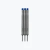 Ajoto - Rollerball Refills - Blue - Pack Of 3
