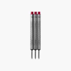 Ajoto - Rollerball Refills - Red - Pack Of 3