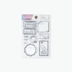 Planner Stamps BGM - Stamp - Clear Stamp - Vintage