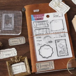 Planner Stamps BGM - Stamp - Clear Stamp - Vintage