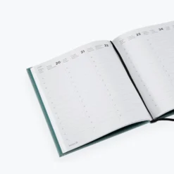 Bookbinders Design - 2022 Diary - Hardcover - Regular - Forest Green