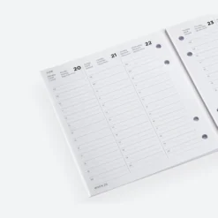 Diaries Bookbinders Design - 2022 Diary - Binder Insert - Small 3 Diaries Bookbinders Design - 2022 Diary - Binder Insert - Small