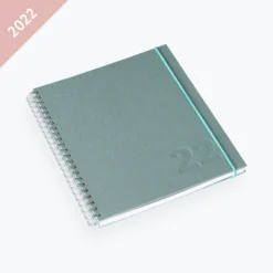 Diaries Bookbinders Design - 2022 Diary - Wire-O - Regular - Dusty Green