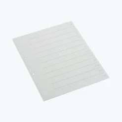 Ringbinder Inserts Bookbinders Design - Insert - Index Sheet - A4 - 2-Ring