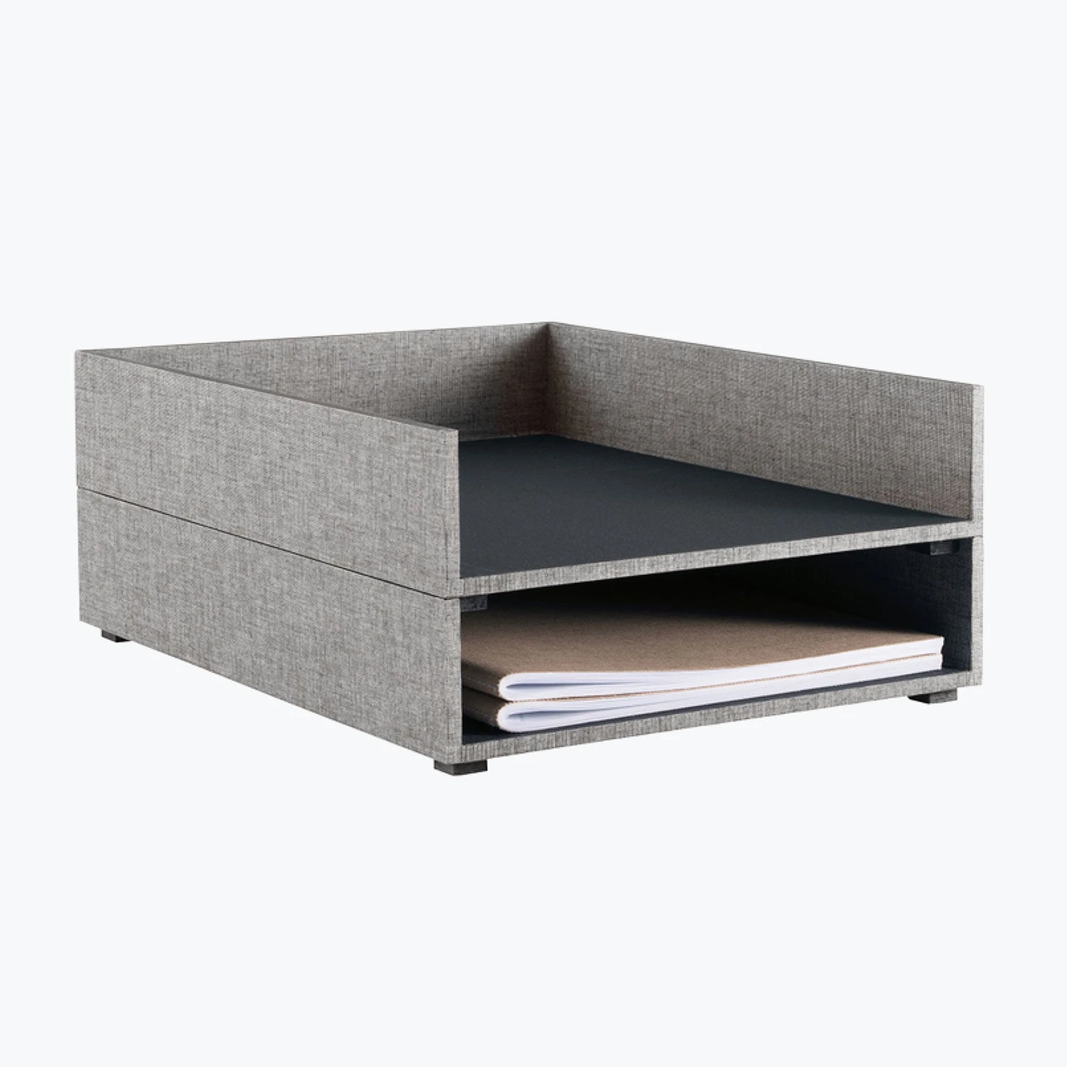 Bookbinders-Design-Letter-Tray-A4-4.jpg Bookbinders Design - Letter Tray - A4 - Light Grey Letter Trays