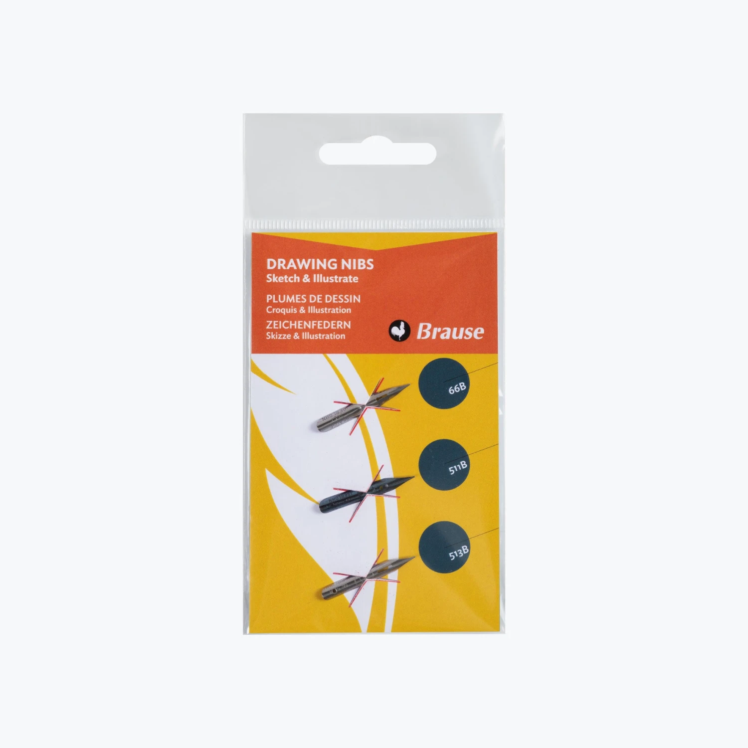 Brause-Calligraphy-Nib-Set-of-3-4.jpg Brause - Calligraphy Nib - Set Of 3 - Drawing Nibs