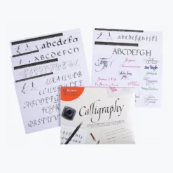 Brause - Calligraphy Workbook - Calligraphy Practise Cards Calligraphy Workbooks