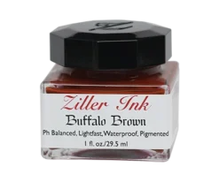 Ziller’s - Calligraphy Ink - Buffalo Brown Calligraphy Inks