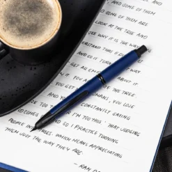 Fountain Pens Pilot - Fountain Pen - Capless - Matte Blue (Black Trim)