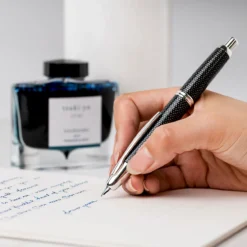 Pilot - Fountain Pen - Capless - Black (Splash)