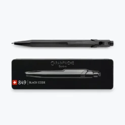 Ballpoint Pens Caran D'Ache - Ballpoint Pen - 849 Bar - Code Black