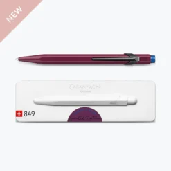 Caran D'Ache - Ballpoint Pen - 849 Claim Your Style 2 - Burgundy (Limited Edition) Ballpoint Pens