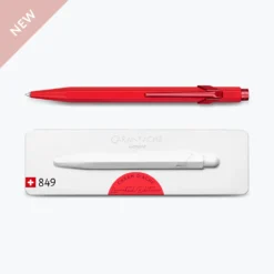 Caran D'Ache - Ballpoint Pen - 849 Claim Your Style 3 - Scarlet Red (Limited Edition)