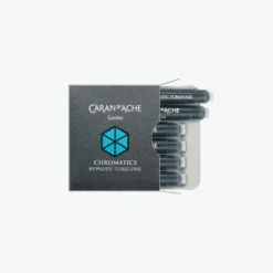 Fountain Pen Inks Caran D'Ache - Fountain Pen Ink - Chromatics - Cartridges - Hypnotic Turquoise