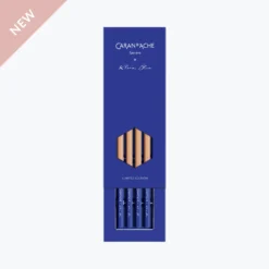 Caran D'Ache - Pencils - Klein Blue® - Set Of 4 (Limited Edition)