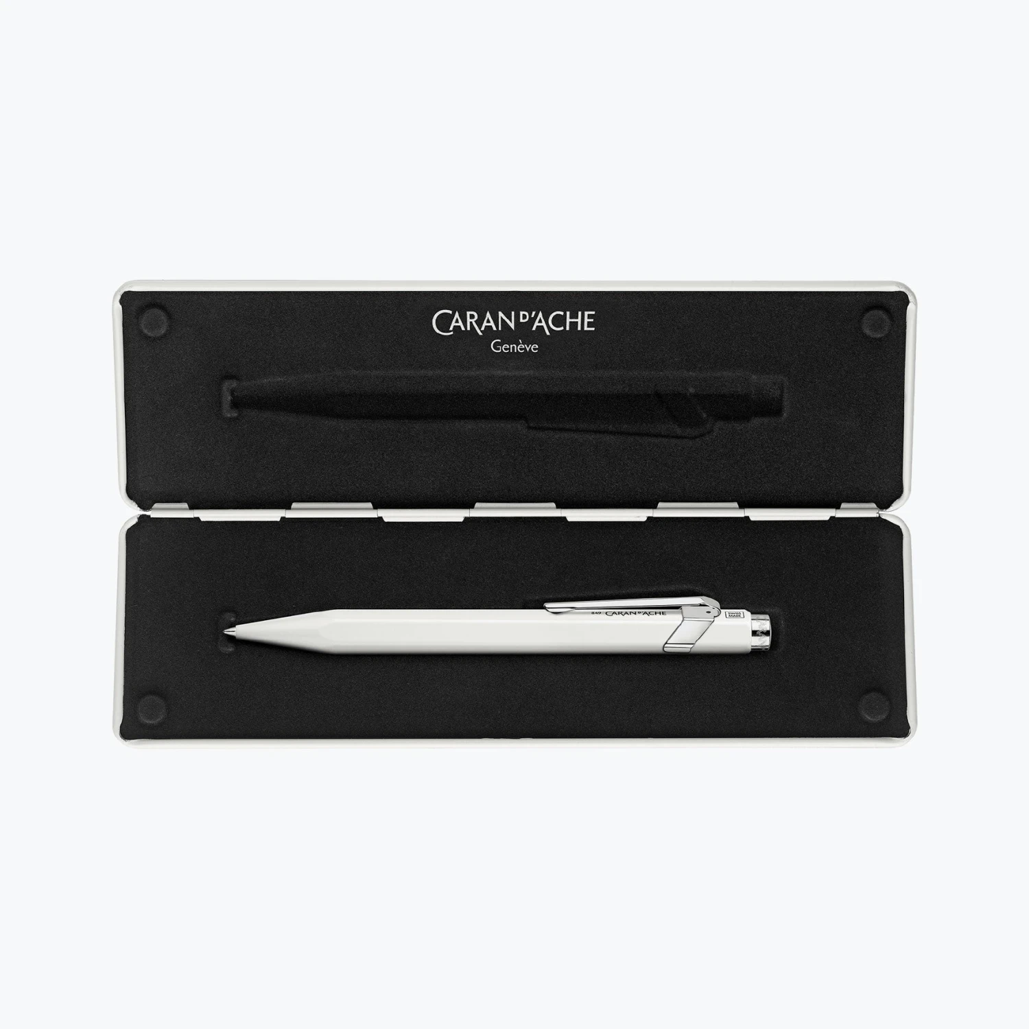 Caran-d_Ache-Rollerball-Pen-849-3.jpg Caran D'Ache - Rollerball Pen - 849 - White