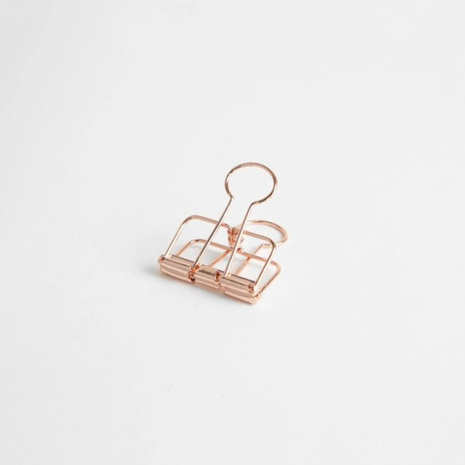 Clip-Setup-1.jpg Bound By Design Clips Bookbinders Design - Bulldog Clip - Copper