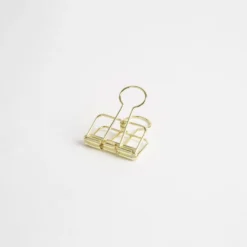 Bound By Design Bookbinders Design - Bulldog Clip - Gold
