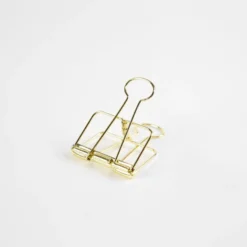 Bound By Design Bookbinders Design - Bulldog Clip - Gold