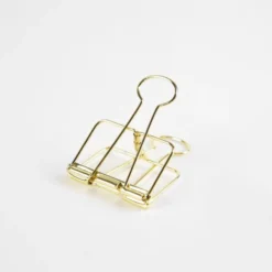 Bound By Design Bookbinders Design - Bulldog Clip - Gold 4 Bound By Design Bookbinders Design - Bulldog Clip - Gold