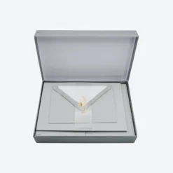 Crown Mill - Letter Set - Silver Line - A5 - Grey (Set Of 25)