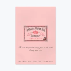 Letter Writing Paper Crown Mill - Writing Pad - A4 - Pink
