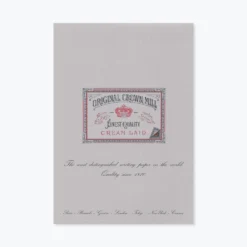 Crown Mill - Writing Pad - A4 - Grey Letter Writing Paper