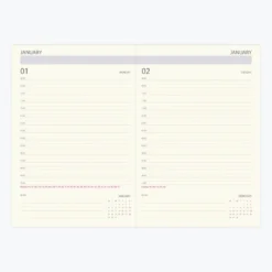 Daycraft - 2022 Diary - Signature - A5 - Red