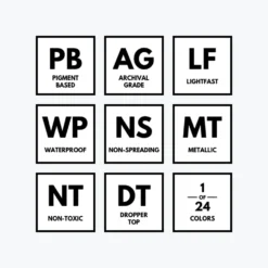 Calligraphy Inks Dr. Ph. Martin's - Calligraphy Ink - Iridescent - Bronze (15R)