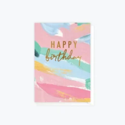 ELM Paper - Card - Birthday - Birthday Brush Colour Cards