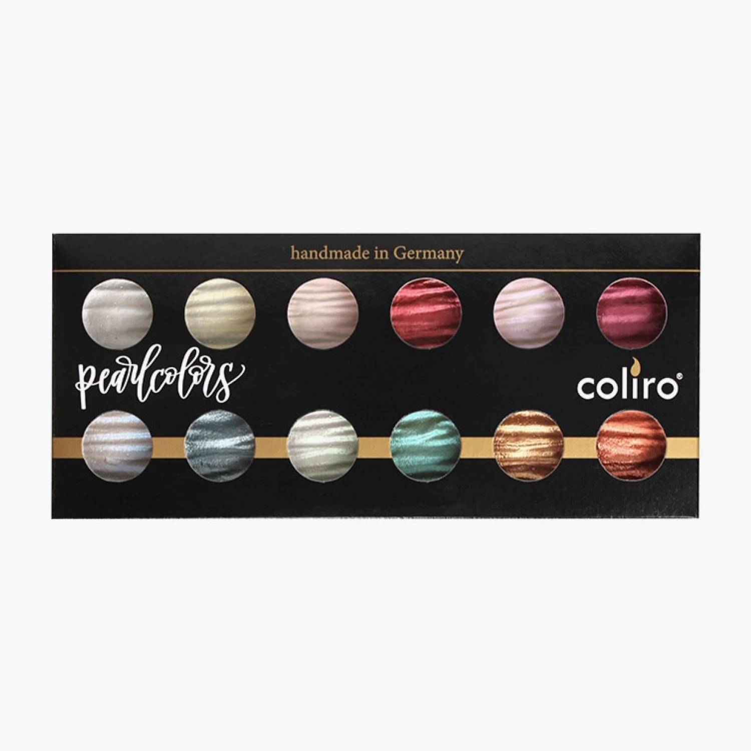 Finetec-Pearlcolor-Set-12-1.jpg Finetec - Pearlcolor Set 12 - Mini Calligraphy Inks