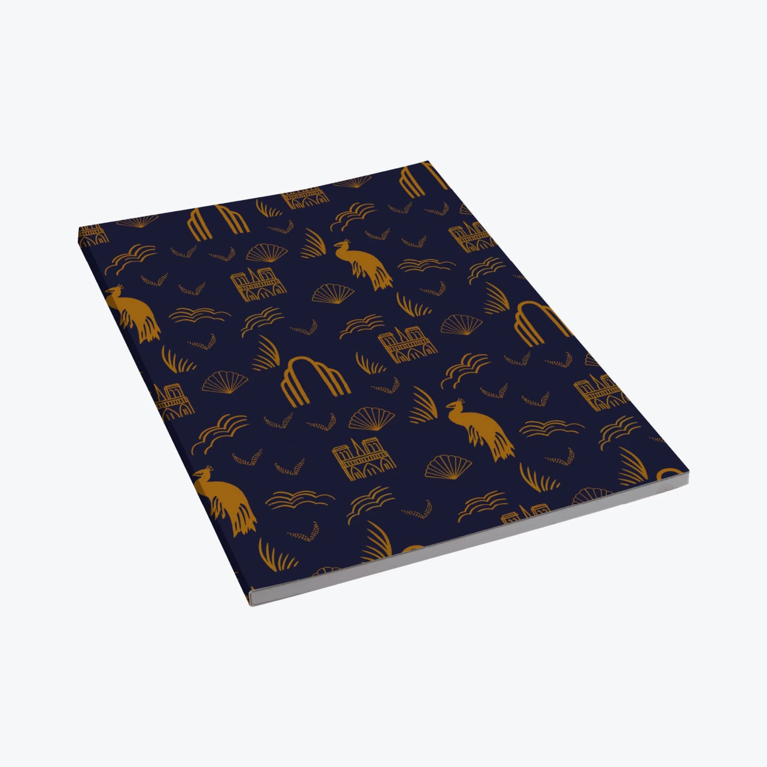 G.-Lalo-100-Years-3.jpg G. Lalo - Writing Pad - 100 Years - A5 - Blue