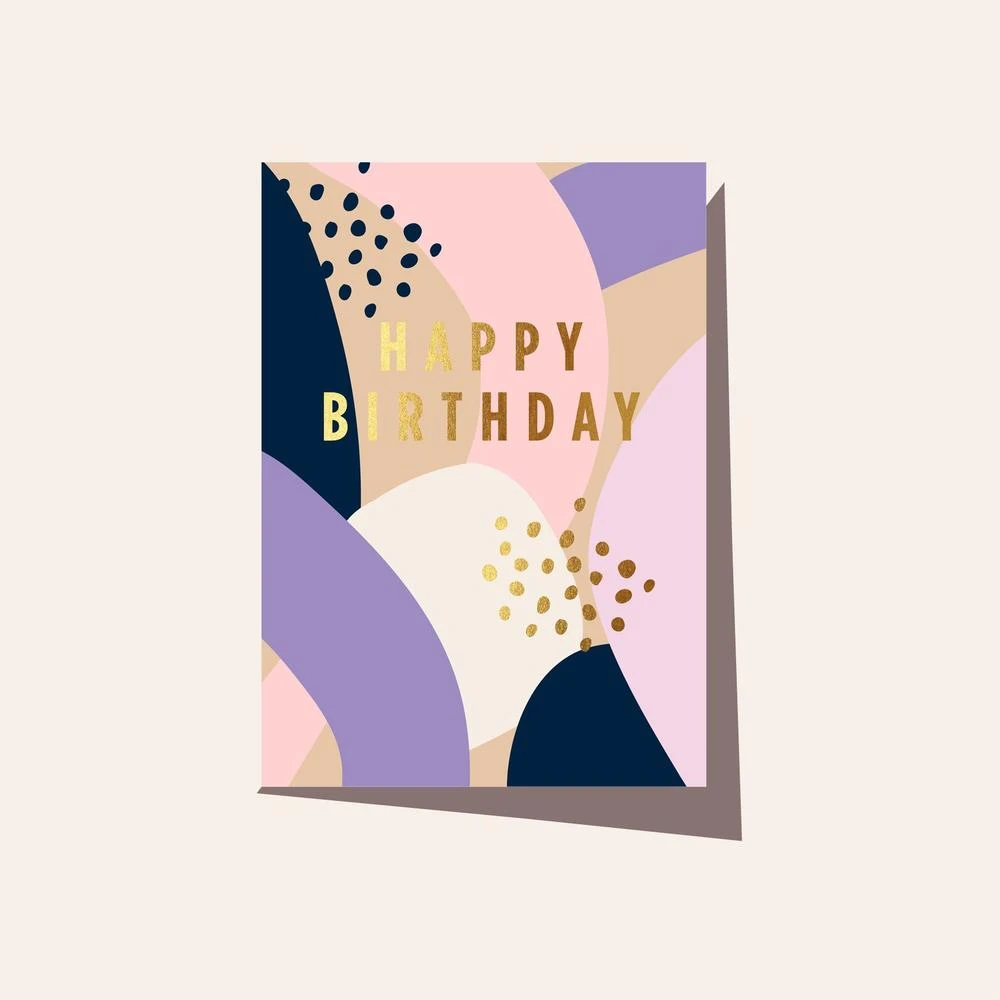 GC209.jpg ELM Paper - Card - Birthday - Lilac