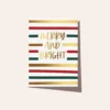 ELM Paper - Card - Birthday - Marry And Bright Stripe Cards