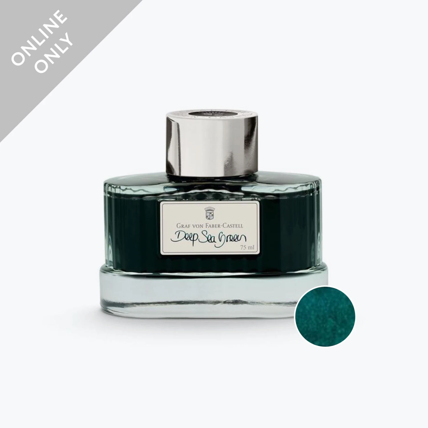 Graf-von-Faber-Castell-Fountain-Pen-Ink-9.jpg Graf Von Faber-Castell - Fountain Pen Ink - Deep Sea Green Fountain Pen Inks