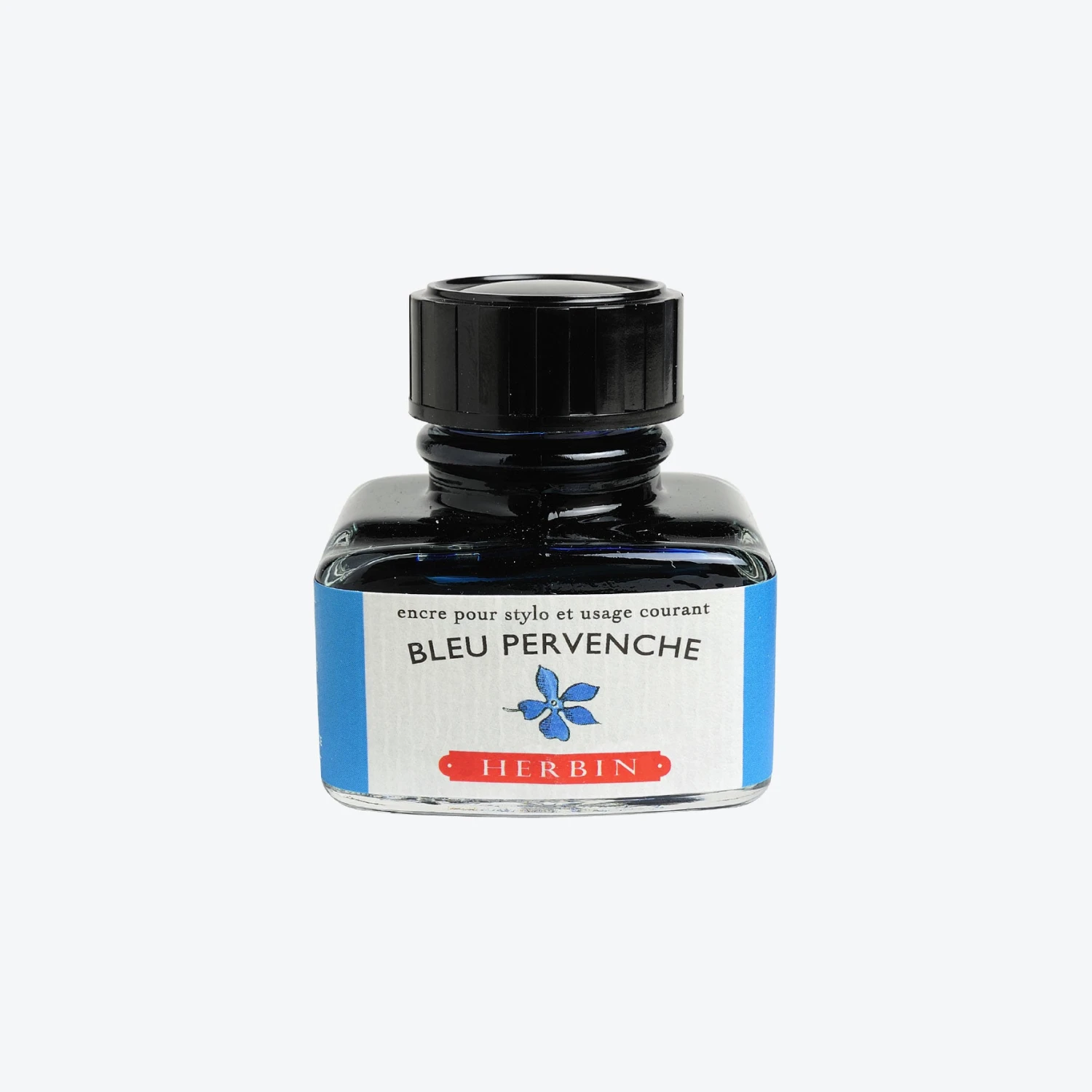 Herbin-Fountain-Pen-Ink-30ml-13.jpg Herbin - Fountain Pen Ink - 30ml - Bleu Pervenche Fountain Pen Inks