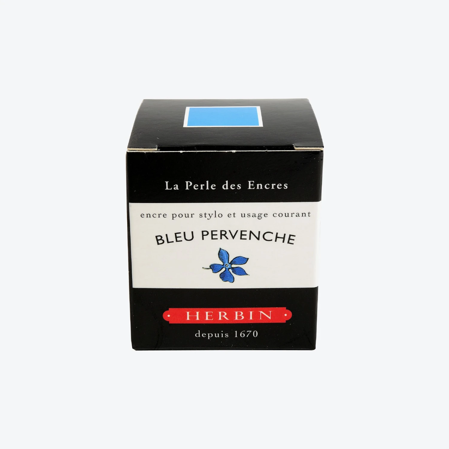 Herbin-Fountain-Pen-Ink-30ml-14.jpg Herbin - Fountain Pen Ink - 30ml - Bleu Pervenche Fountain Pen Inks
