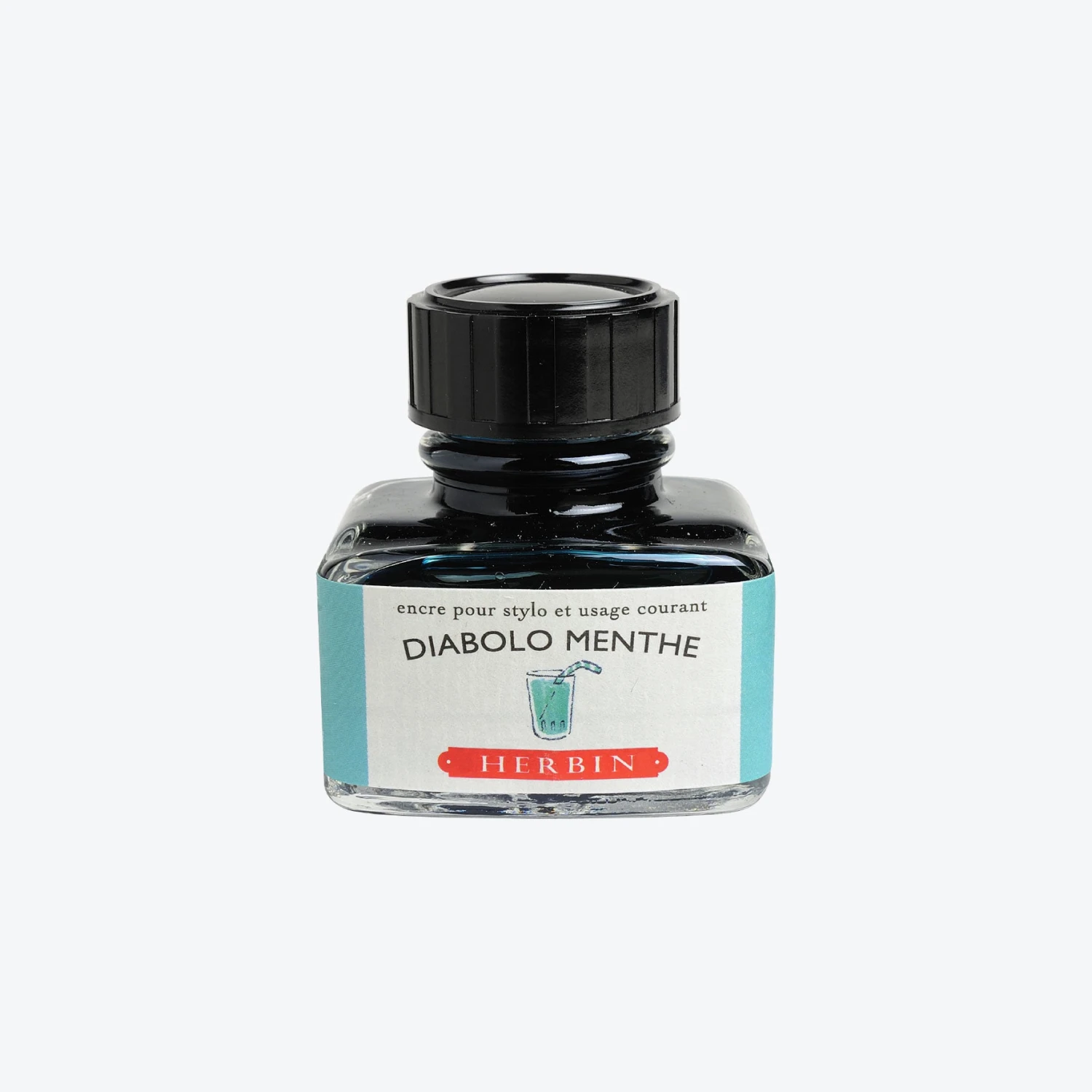 Herbin-Fountain-Pen-Ink-30ml-43.jpg Fountain Pen Inks Herbin - Fountain Pen Ink - 30ml - Diabolo Menthe