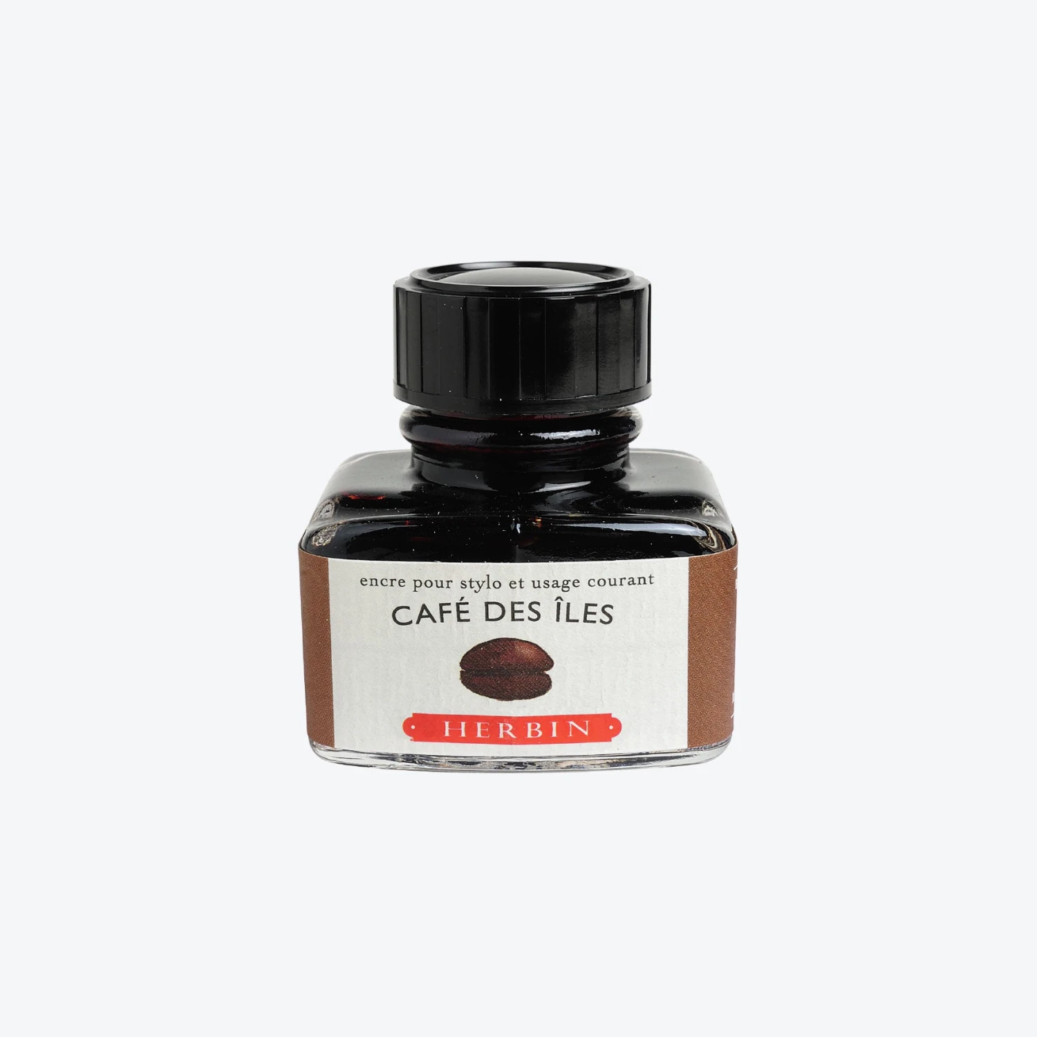 Herbin-Fountain-Pen-Ink-30ml-67.jpg Herbin - Fountain Pen Ink - 30ml - Café Des Iles Fountain Pen Inks