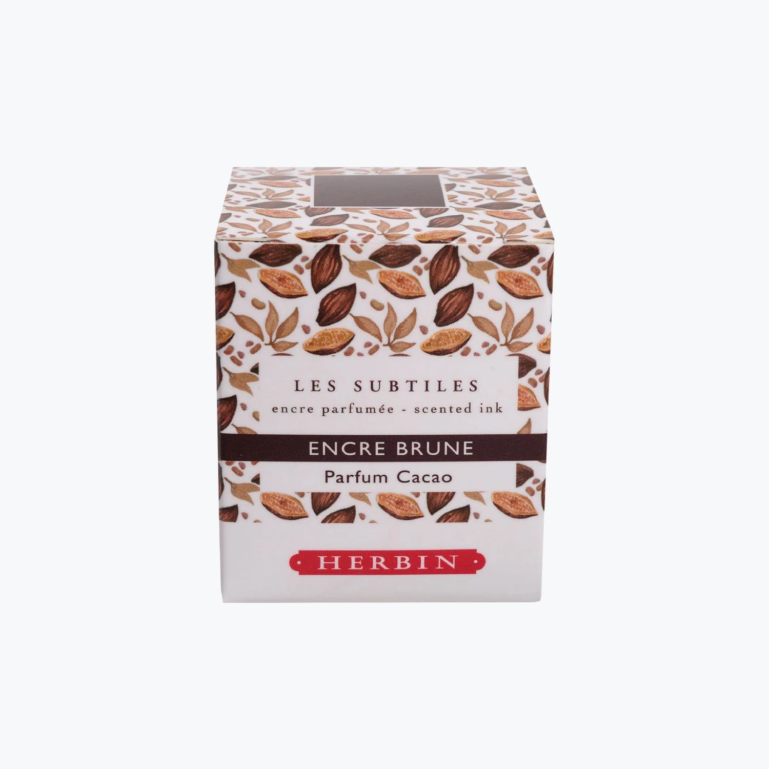 Herbin-Fountain-Pen-Ink-Scented-30ml-4.jpg Herbin - Fountain Pen Ink - Scented - 30ml - Brune (Parfum Cacao)