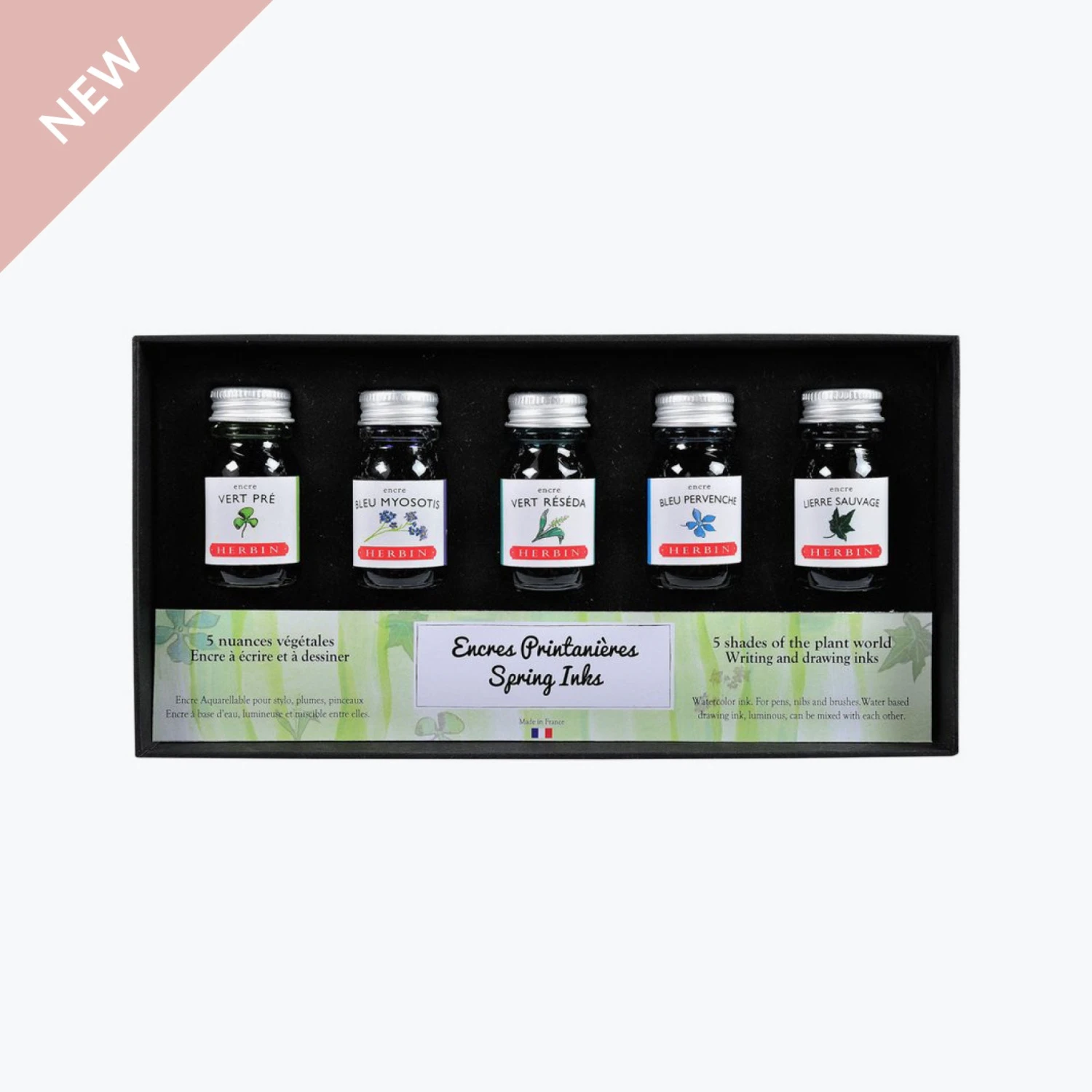Herbin-Fountain-Pen-Ink-Seasonal-Set-3.jpg Herbin - Fountain Pen Ink - Seasonal Set - Spring
