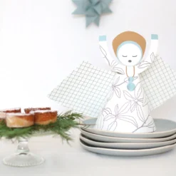 Jurianne Matter - Ornament - Angel - Large - Leaves Gifts Under $50