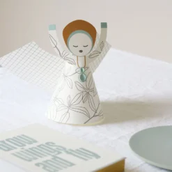 Jurianne Matter - Ornament - Angel - Large - Leaves Gifts Under $50